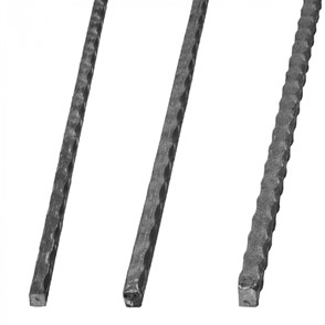 Pręt stalowy fakturowany 14x14 mm L3000 mm