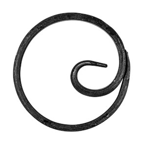 Koło kute ozdobne fi100 mm 12x6 mm