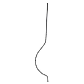 Tralka stalowa balkonowa 12x12mm H950 x L160 mm