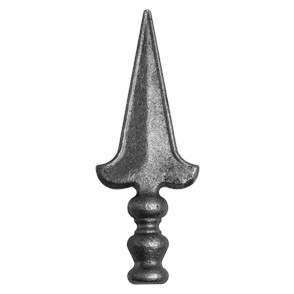 Grot stalowy kuty fi 24 mm H160 x L63 mm