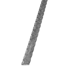 Pochwyt stalowy fakturowany, płaskownik 25x5 L3000