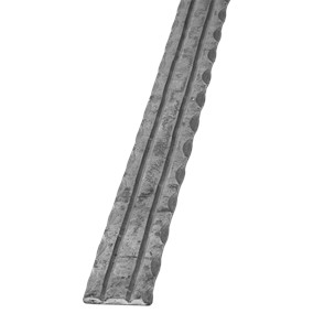 Płaskownik stalowy kuty fakturowany 40x5 mm L3000